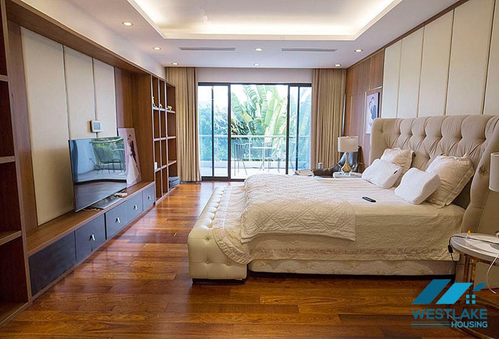 Luxurious and spacious 4 beds villa for rent in Q block, Ciputra, Tay Ho