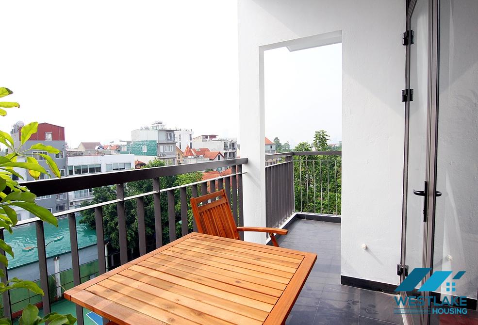 A Luxury and Morden 02 bedrooms apartment with big balcony for rent in Tay Ho area.