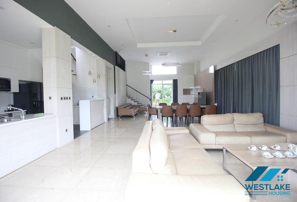 A beautiful villa with modern furnitures for rent in Q Block Ciputra area.