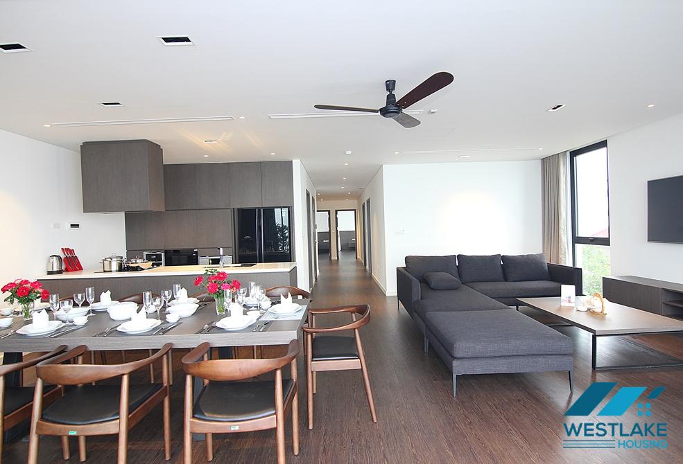 Brand new modern LAKE VIEW apartment for rent in Tay Ho, Hanoi