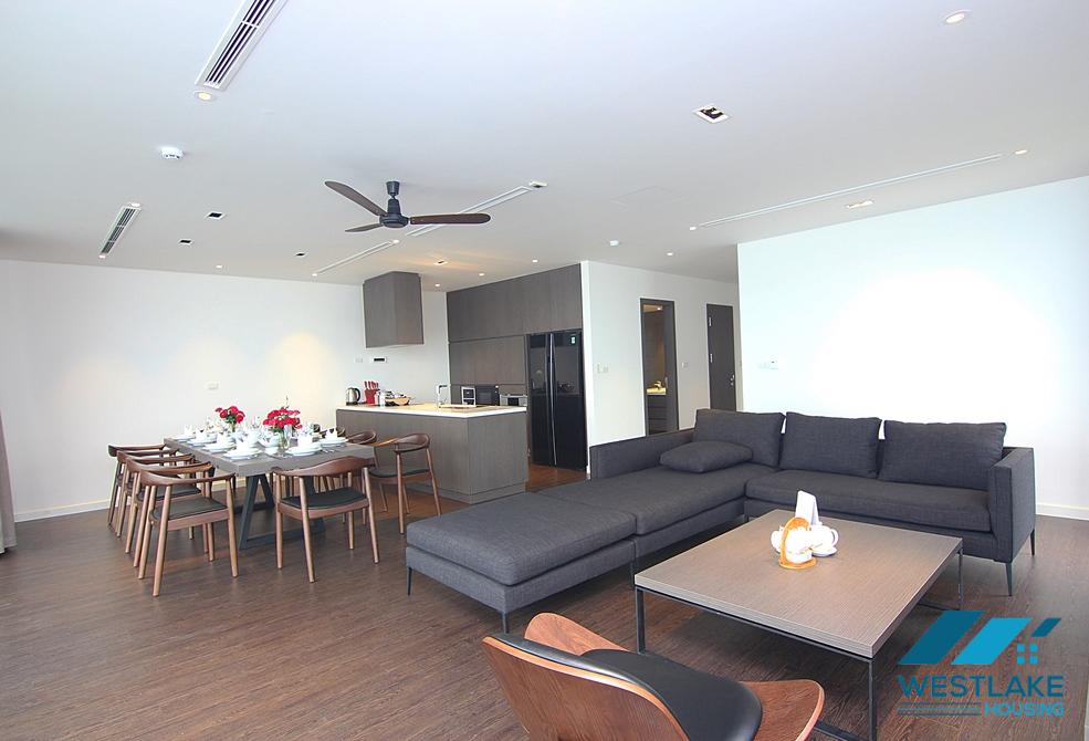 Brand new modern LAKE VIEW apartment for rent in Tay Ho, Hanoi