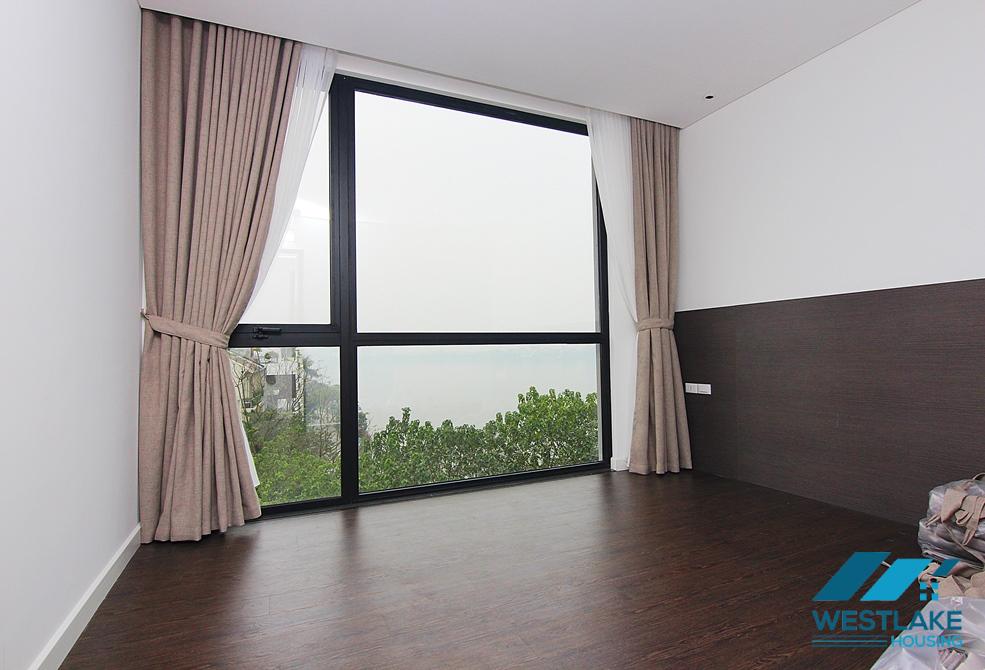 Brand new modern LAKE VIEW apartment for rent in Tay Ho, Hanoi