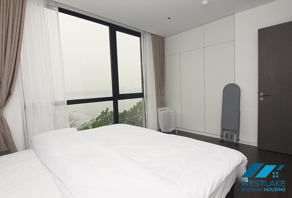 Brand new modern LAKE VIEW apartment for rent in Tay Ho, Hanoi