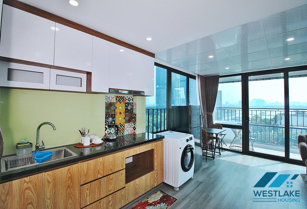 A top floor 1 bedroom apartment for rent in To Ngoc Van, Tay Ho