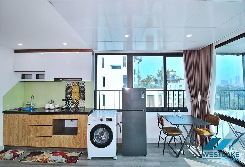 A top floor 1 bedroom apartment for rent in To Ngoc Van, Tay Ho