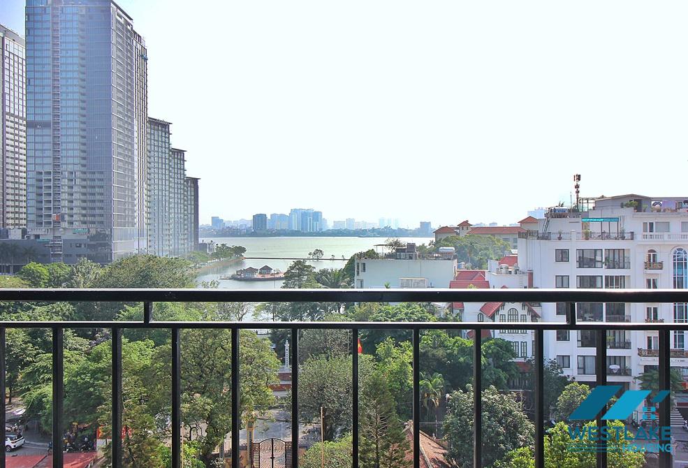 A top floor 1 bedroom apartment for rent in To Ngoc Van, Tay Ho