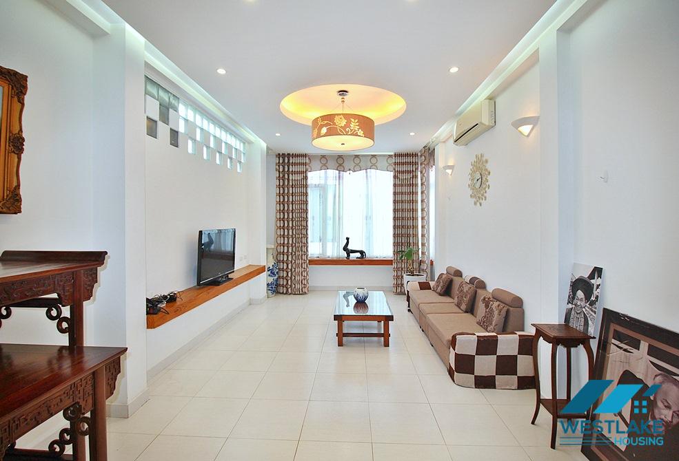 Bright three bedrooms house for rent in Tay Ho, Ha Noi