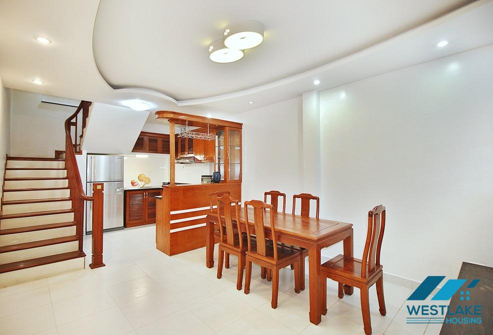 Bright three bedrooms house for rent in Tay Ho, Ha Noi