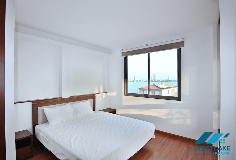 Brand-new, Breaking view, Big balcony and modern design apartment for rent in Tay Ho