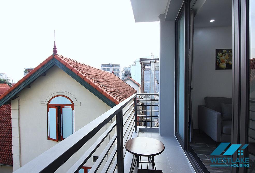 Newly 1 bedroom apartment with nice balcony in To ngoc van