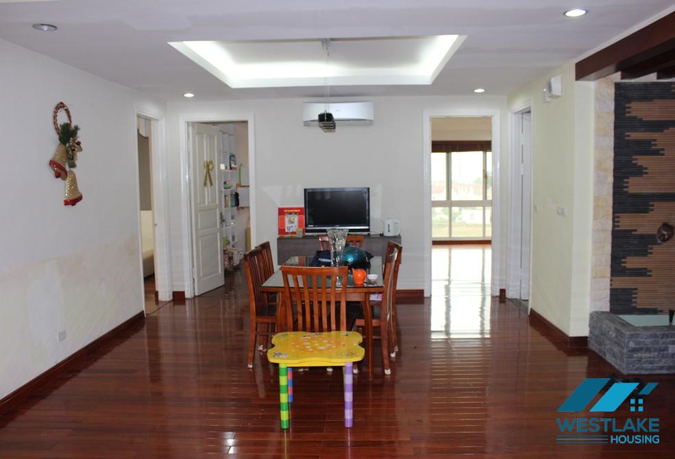 Big size apartment with 3 bedrooms for rent in Ciputra, P1 Tower