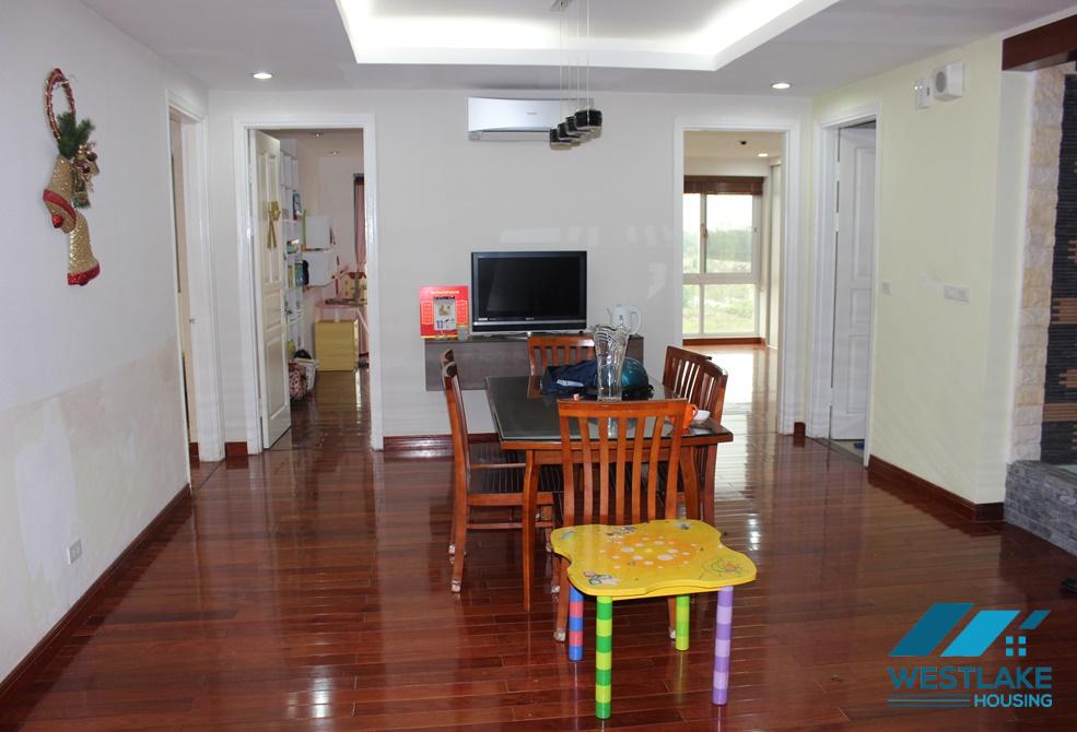 Big size apartment with 3 bedrooms for rent in Ciputra, P1 Tower