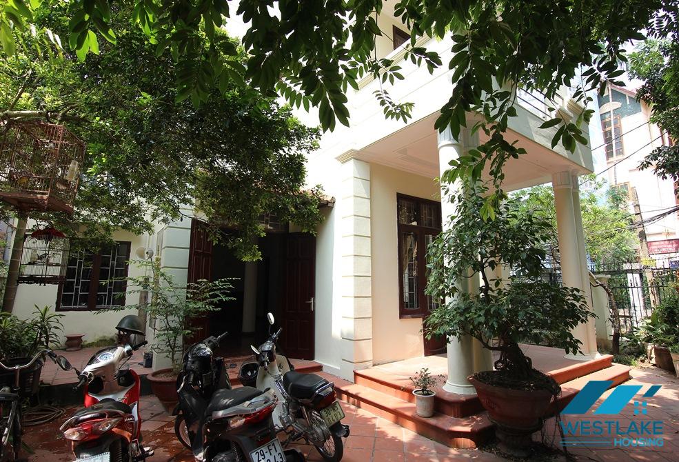 Garden house for rent in To Ngoc Van st, Tay Ho