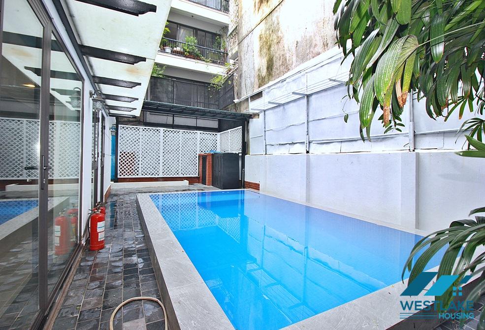 Renovated and morden house with outdoor pool for rent in Tay Ho