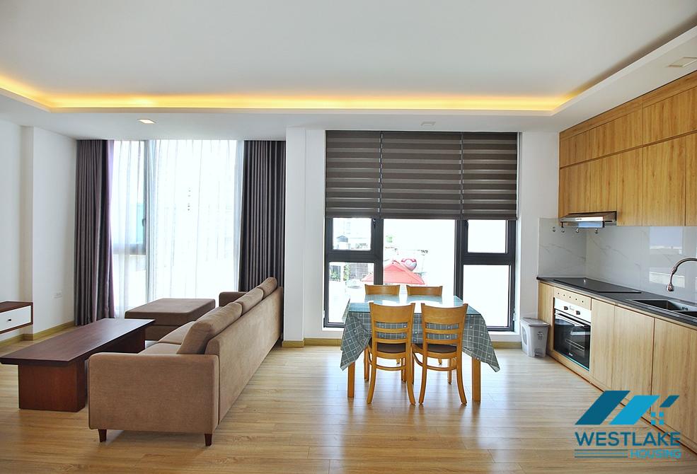 Brand new top floor apartment with lakeview for rent in Tay Ho.