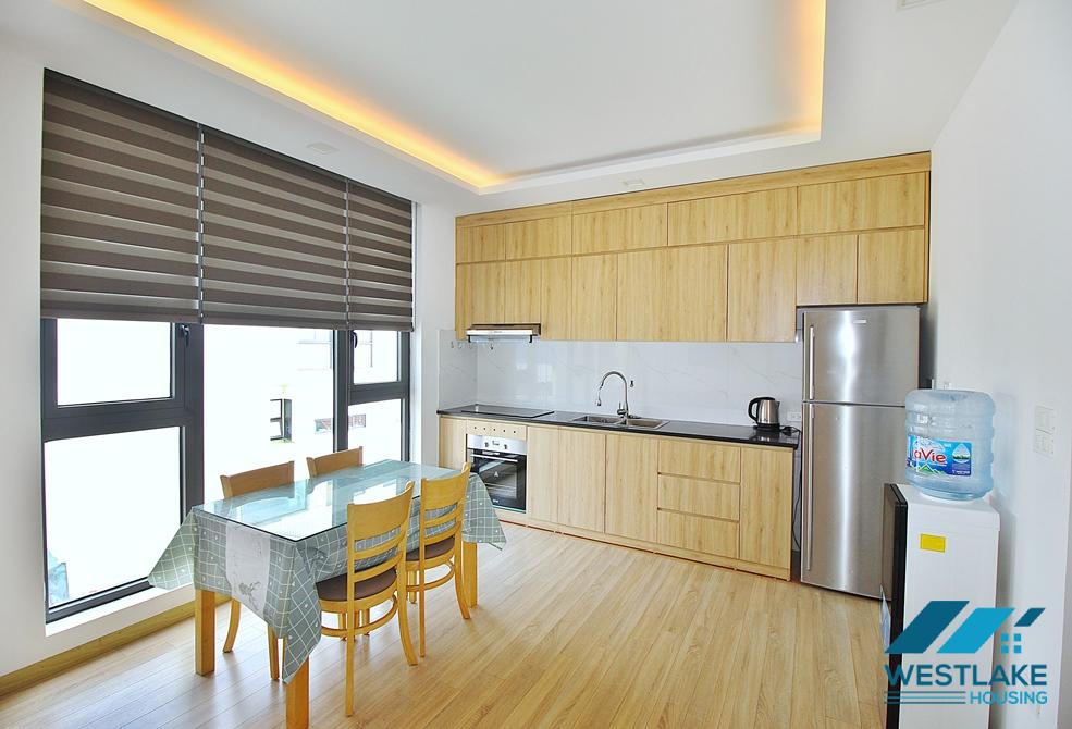 Brand new top floor apartment with lakeview for rent in Tay Ho.