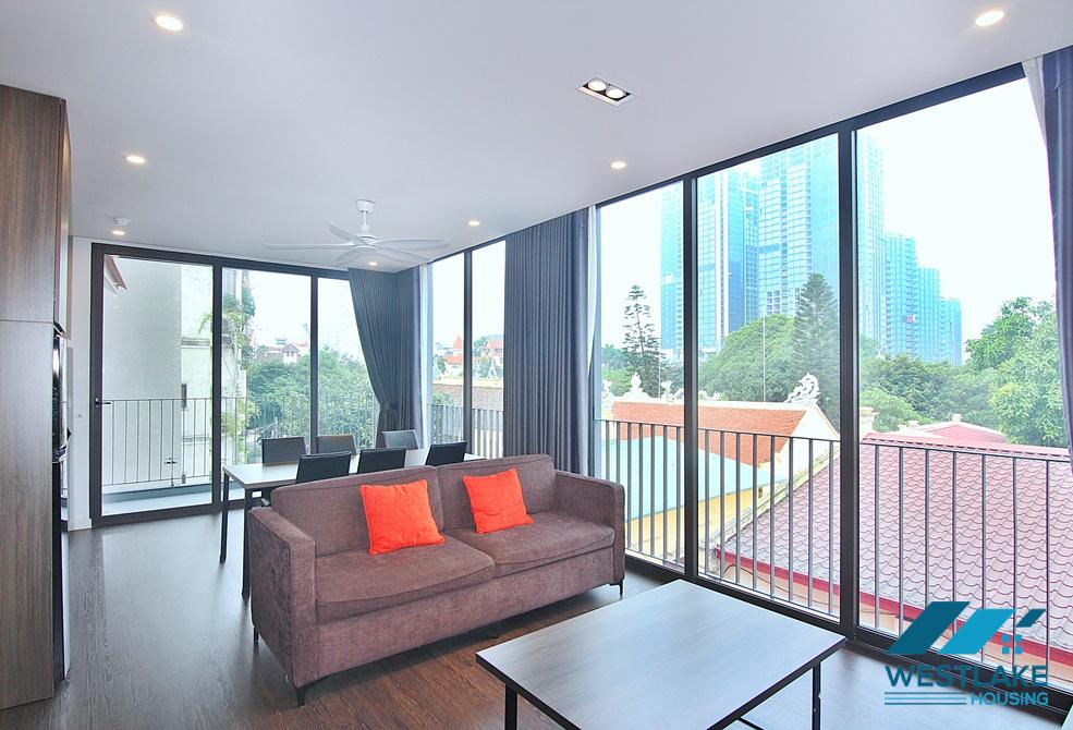 A nice and bright 2 bedroom apartment in To ngoc van for lease