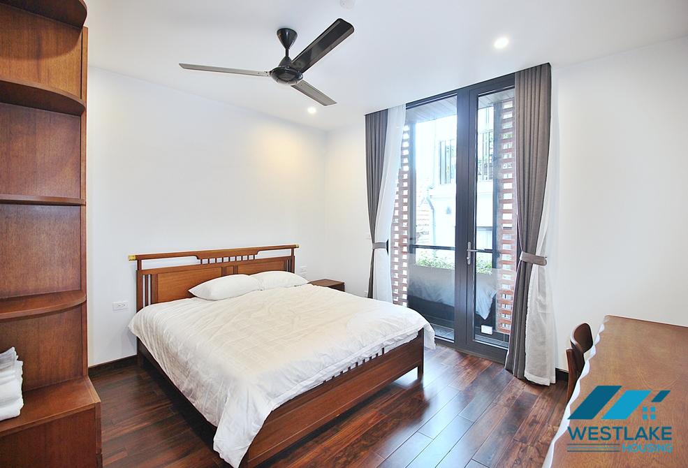 Brand new and Japanese style 3 beds apartment for rent in Dang Thai Mai area, Tay Ho