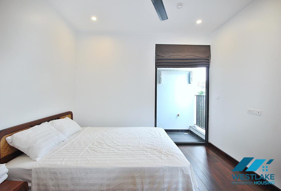 Brand new and Japanese style 3 beds apartment for rent in Dang Thai Mai area, Tay Ho