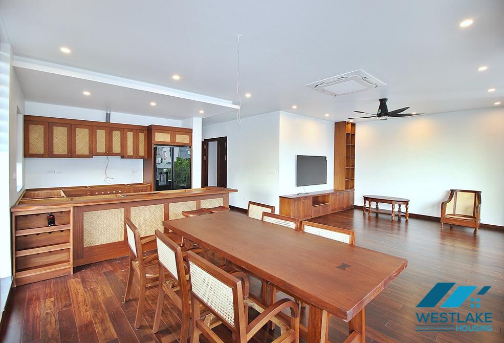 New and bright 3 bedrooms apartment for rent in Dang Thai Mai st, Tay Ho