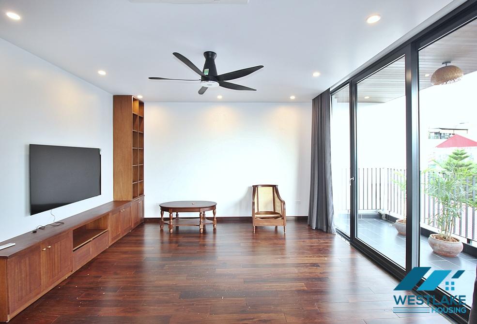 New and bright 3 bedrooms apartment for rent in Dang Thai Mai st, Tay Ho