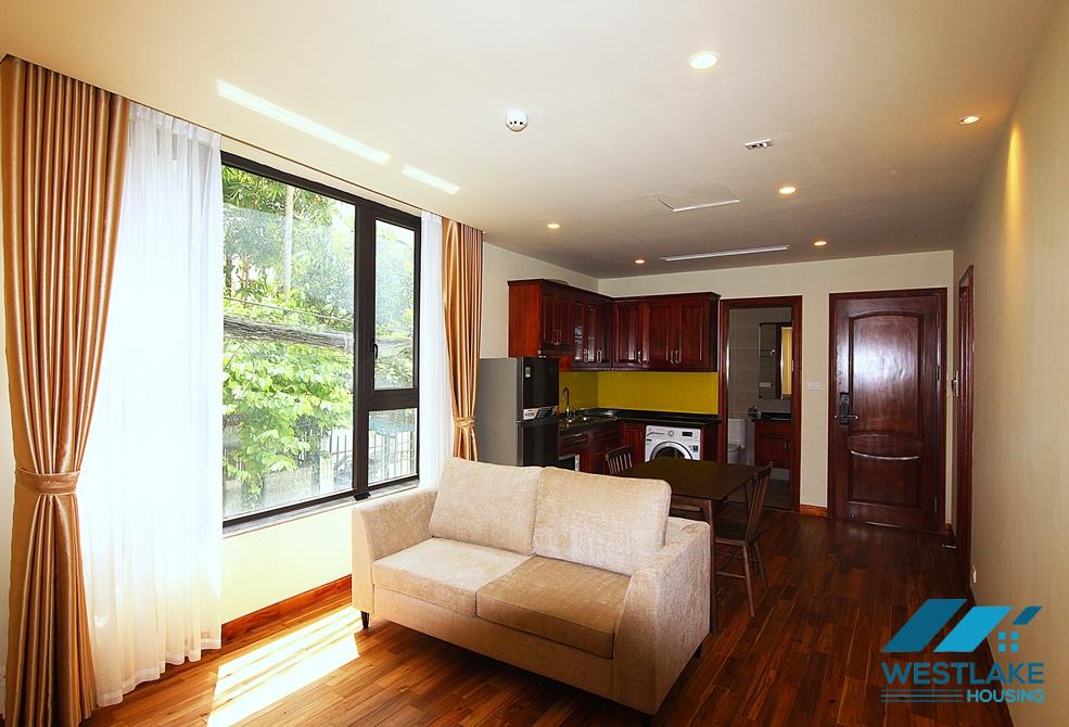 An affordable and modern 1 bedroom apartment for rent in Tay ho, Ha noi