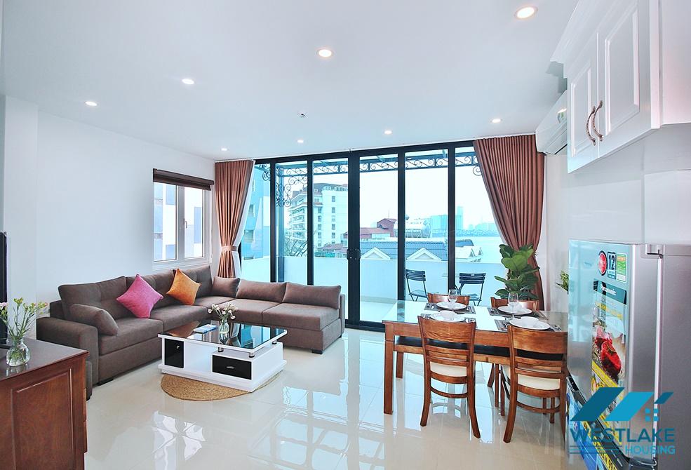 Brand new 1 bedroom apartment for rent in Yen phu, Tay ho, Ha Noi