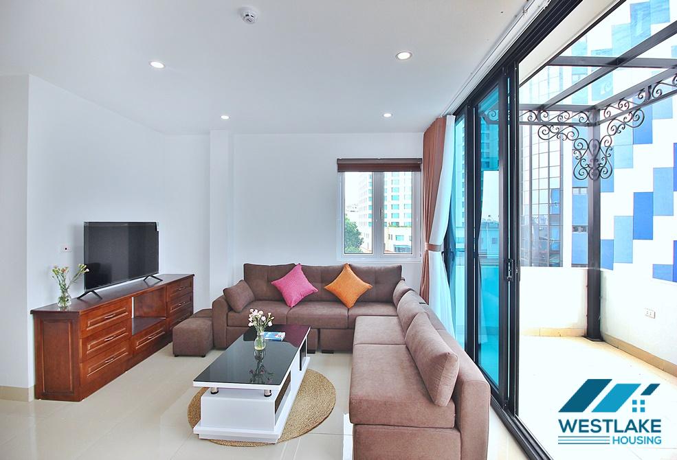 Brand new 1 bedroom apartment for rent in Yen phu, Tay ho, Ha Noi