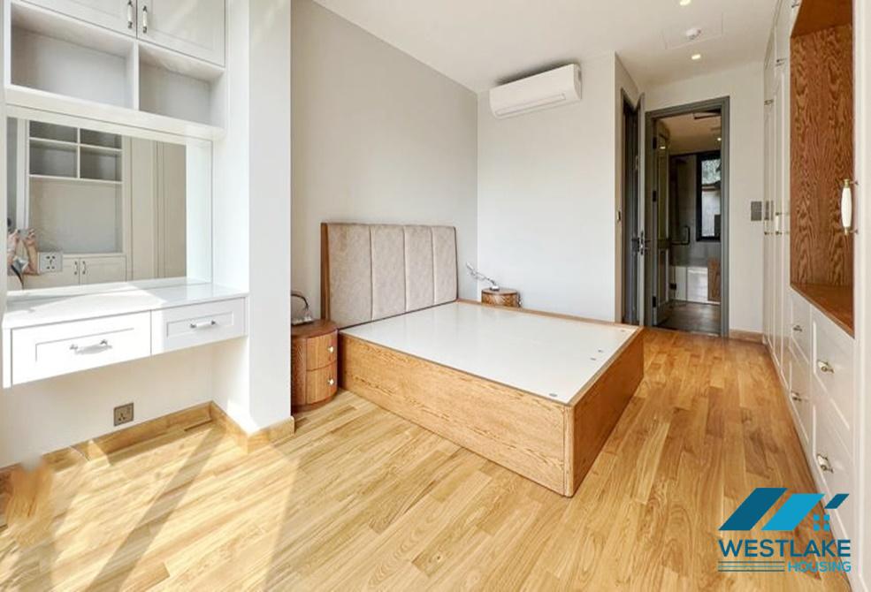 Brand new 2 bedrooms apartment for rent in To Ngoc Van st, Tay Ho