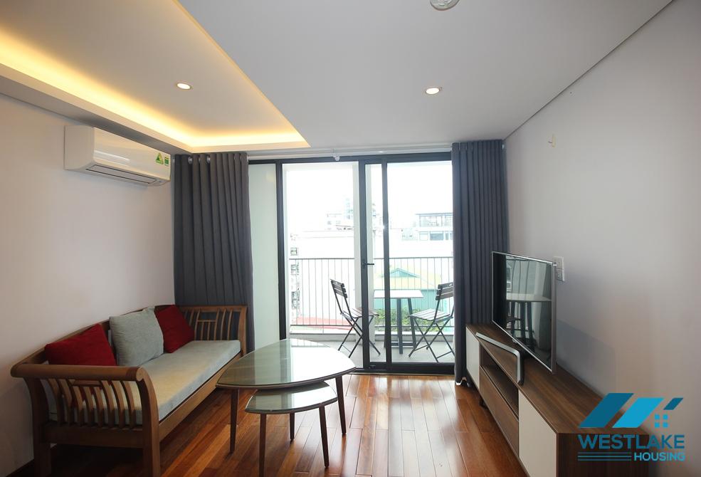  Stunning top floor one bedroom apartment for rent in Yen Phu village