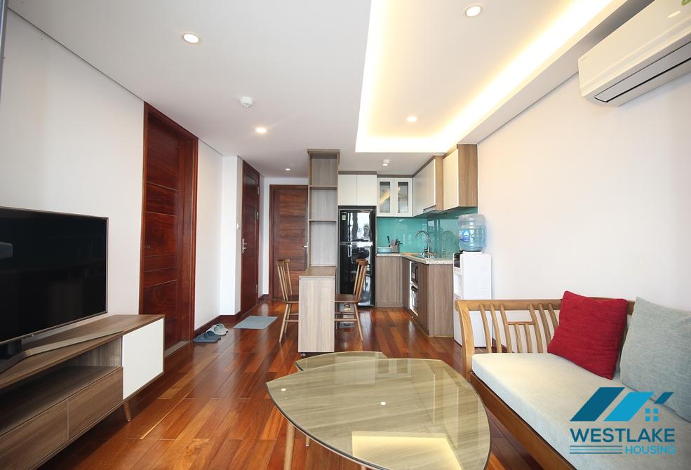 Stunning top floor one bedroom apartment for rent in Yen Phu village