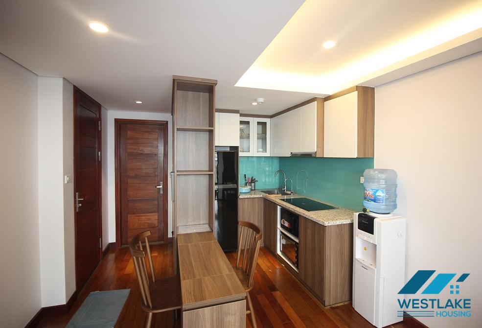 Stunning top floor one bedroom apartment for rent in Yen Phu village