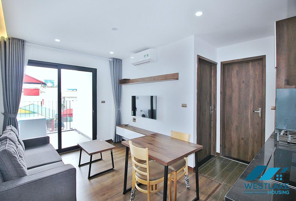 A bright one bedroom apartment with balcony in Yen phu, Tay Ho