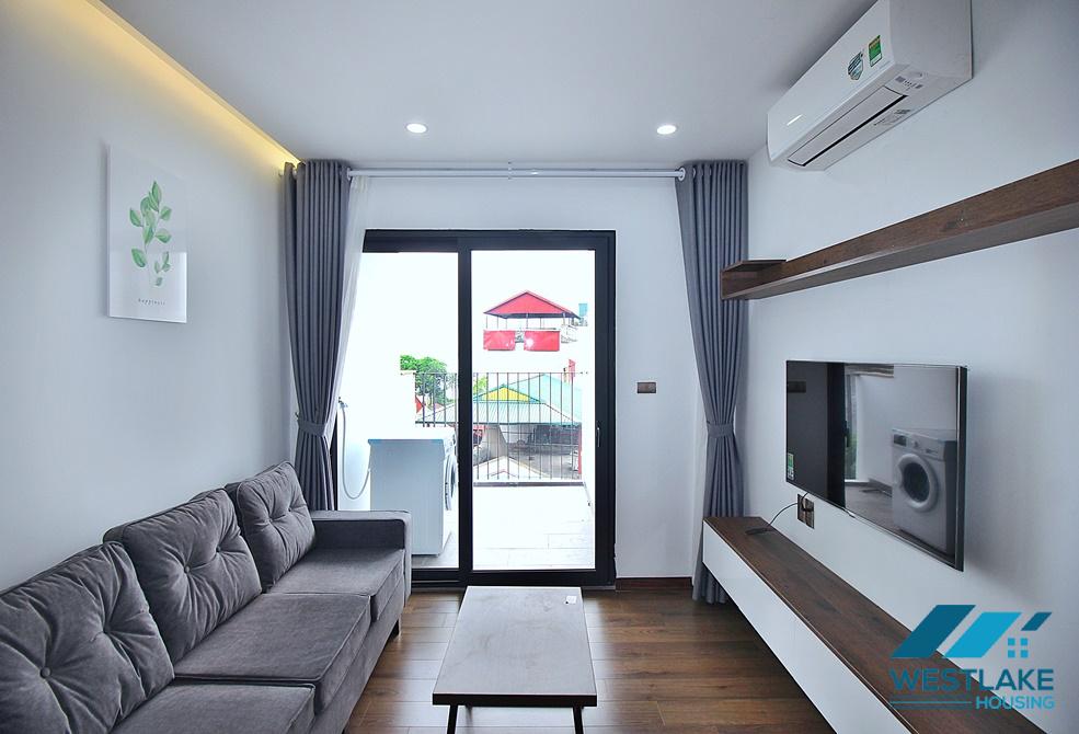 A bright one bedroom apartment with balcony in Yen phu, Tay Ho