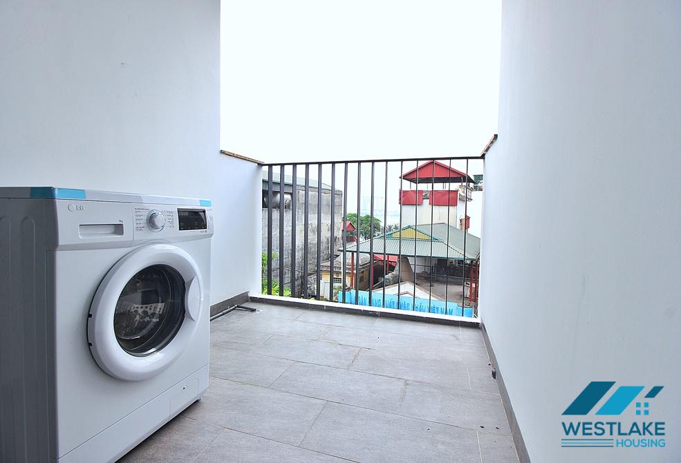 A bright one bedroom apartment with balcony in Yen phu, Tay Ho