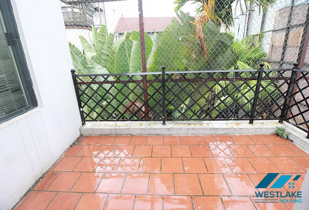 Swimming pool apartment with balcony for rent in Tay Ho, Hanoi