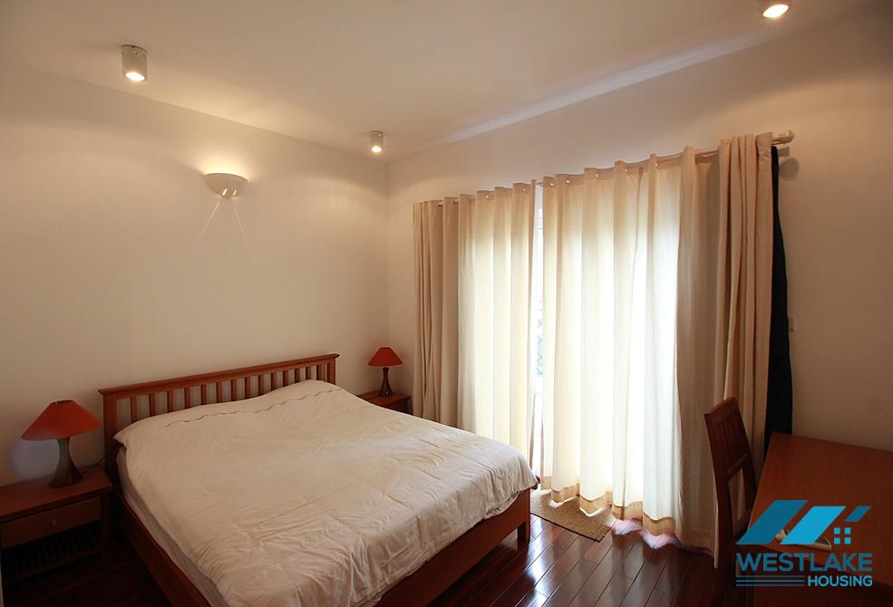 Swimming pool apartment with balcony for rent in Tay Ho, Hanoi