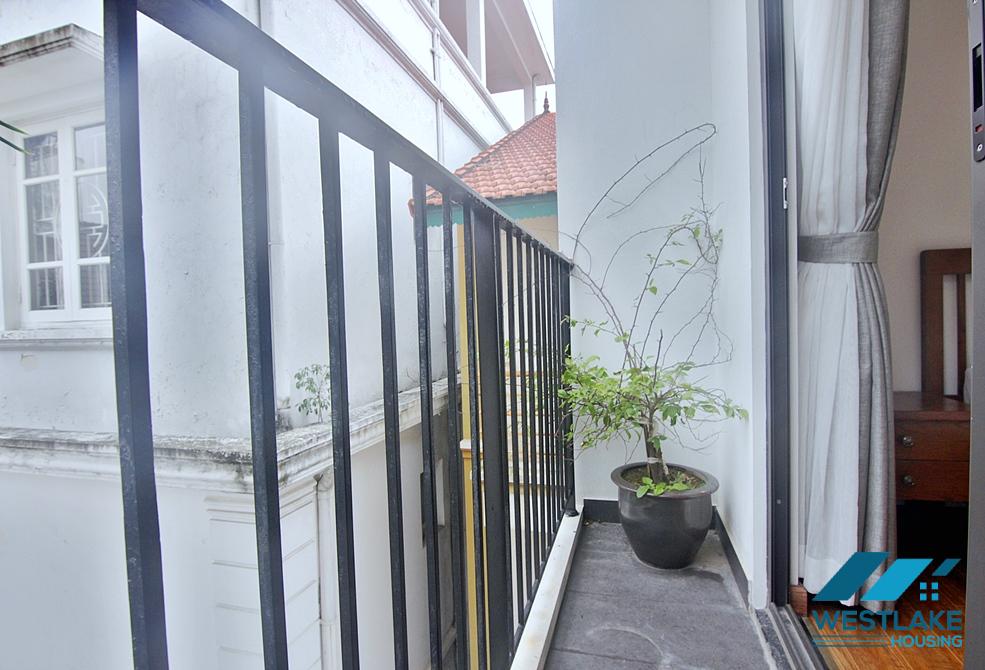 A beautiful shiny 2 bedroom apartment with sweet balcony for rent on Tay Ho