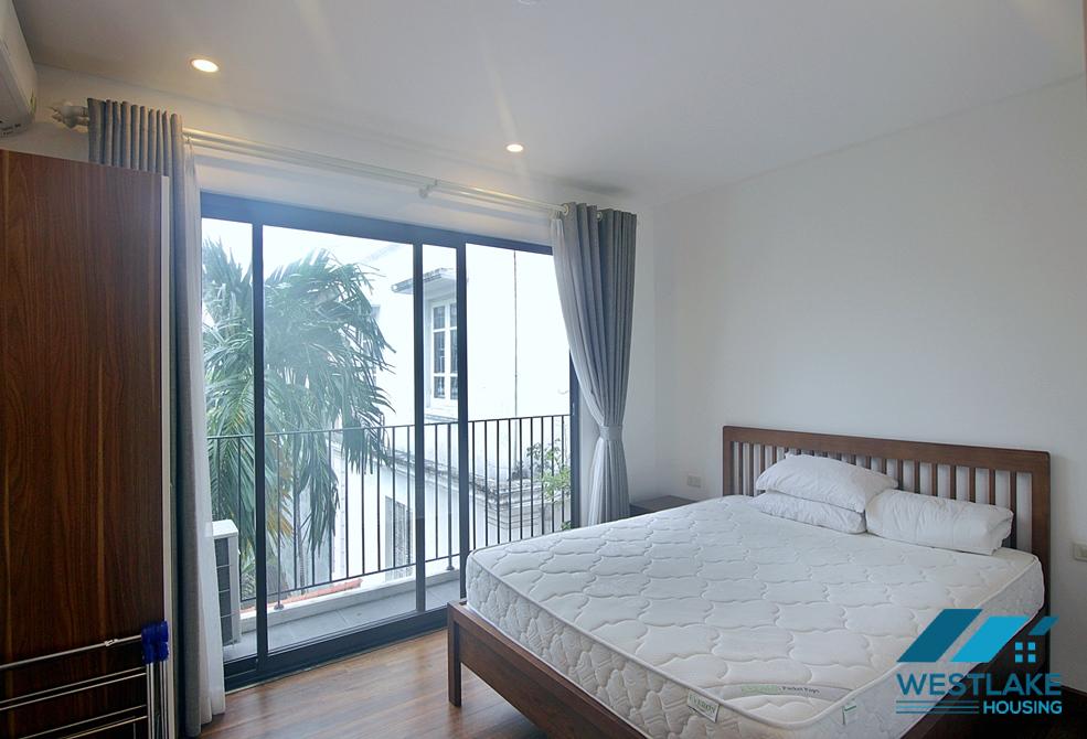 A beautiful shiny 2 bedroom apartment with sweet balcony for rent on Tay Ho