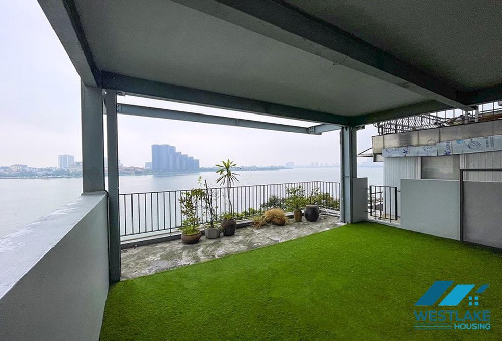 Duplex two bedroom modern for rent in Nhat Chieu st, Tay Ho district.