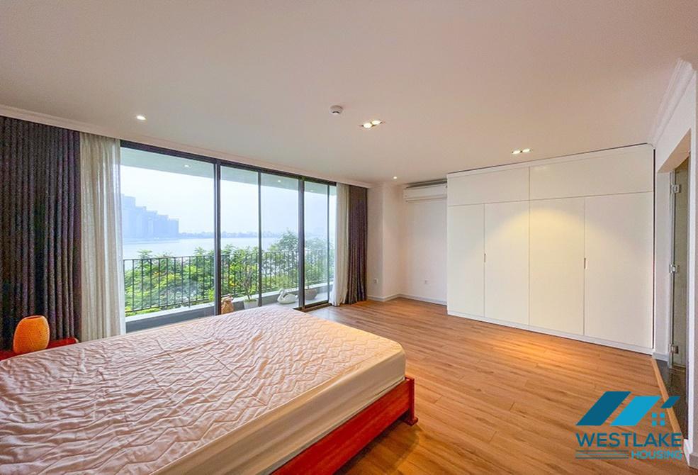 Duplex two bedroom modern for rent in Nhat Chieu st, Tay Ho district.