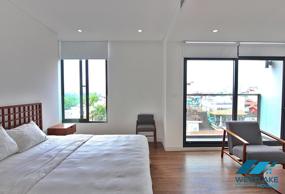 A charming 2 bedroom apartment right on the lake side of Ho Ba Mau is now available for rent