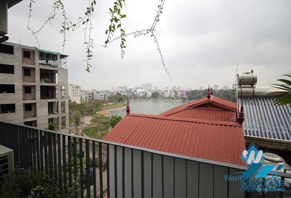 Nice and quiet apartment for rent in Ho Ba Mau Lake