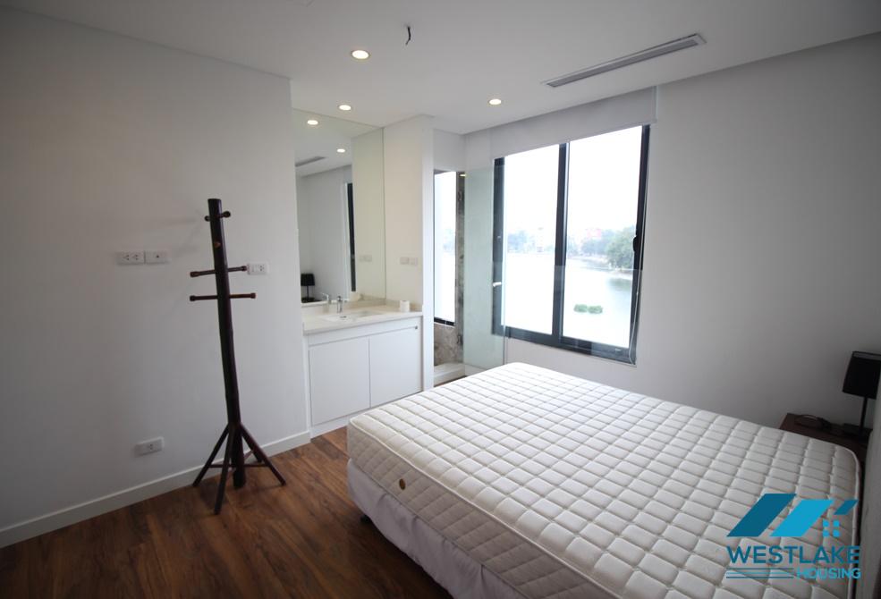 Bright apartment with nice furnitures for rent in Ho Ba Mau Lake