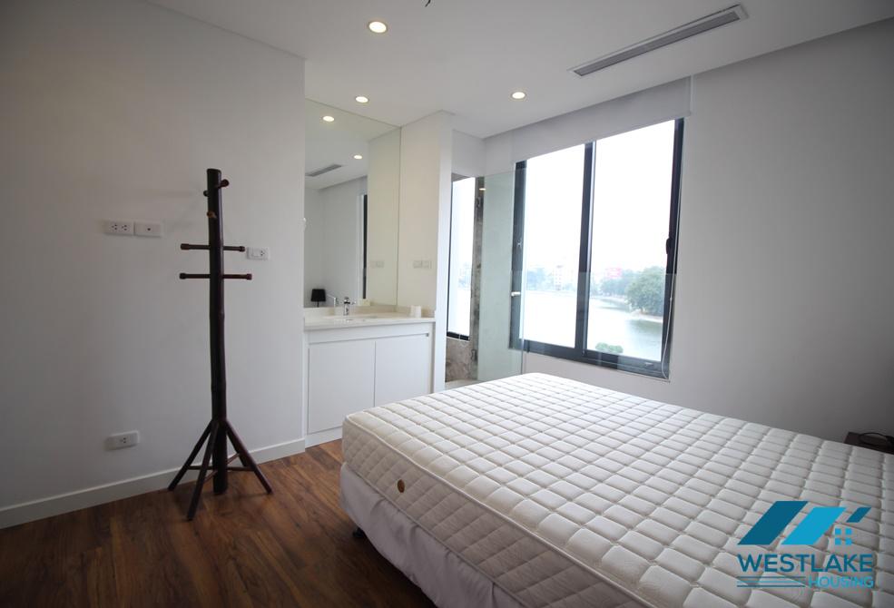 Bright apartment with nice furnitures for rent in Ho Ba Mau Lake