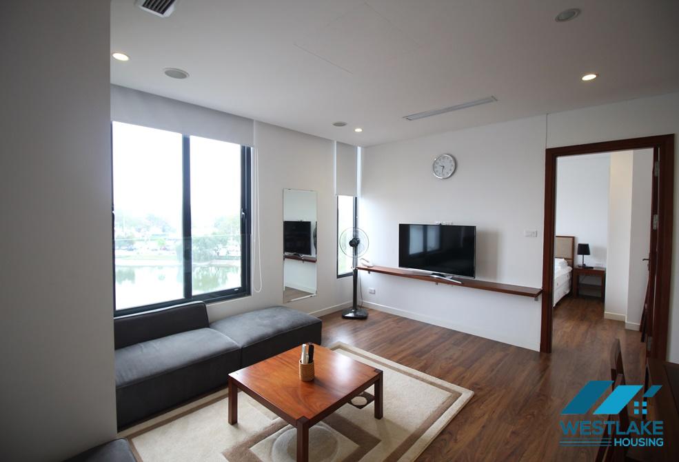 Bright apartment with nice furnitures for rent in Ho Ba Mau Lake