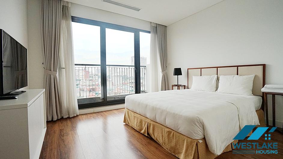 Three bedrooms apartment with natual light for rent in Dong Da District