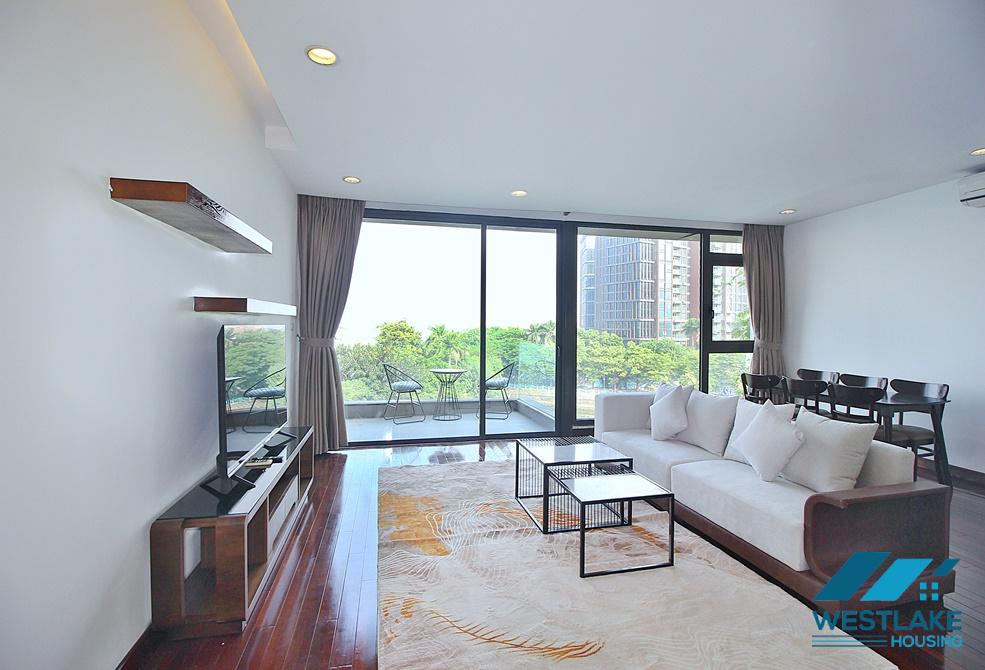 Beautiful lake view 2 bedroom apartment for rent in Tay ho