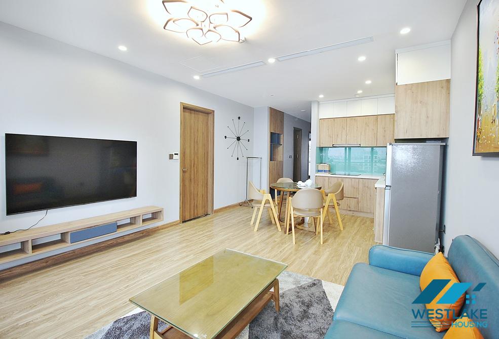 A cutie 2 bedrooms apartment for rent in Nghi Tam st, Tay Ho