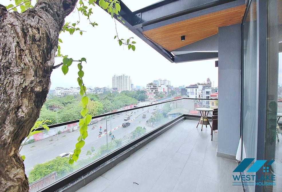 A cutie 2 bedrooms apartment for rent in Nghi Tam st, Tay Ho